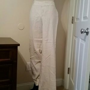 Linen lined pants